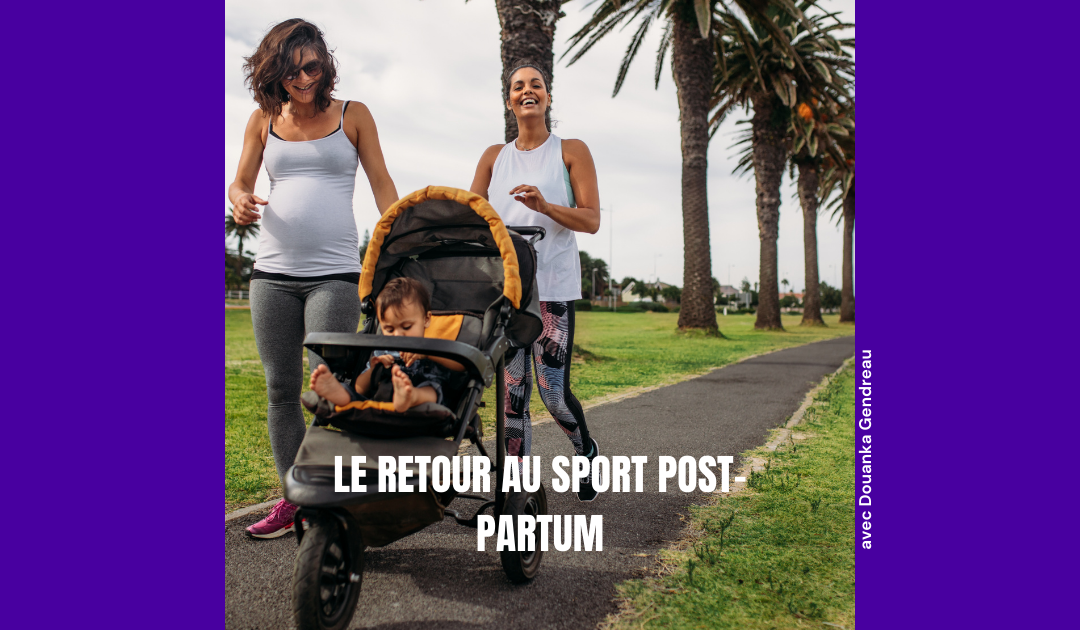 Image blog sur le retour au sport post-partum
